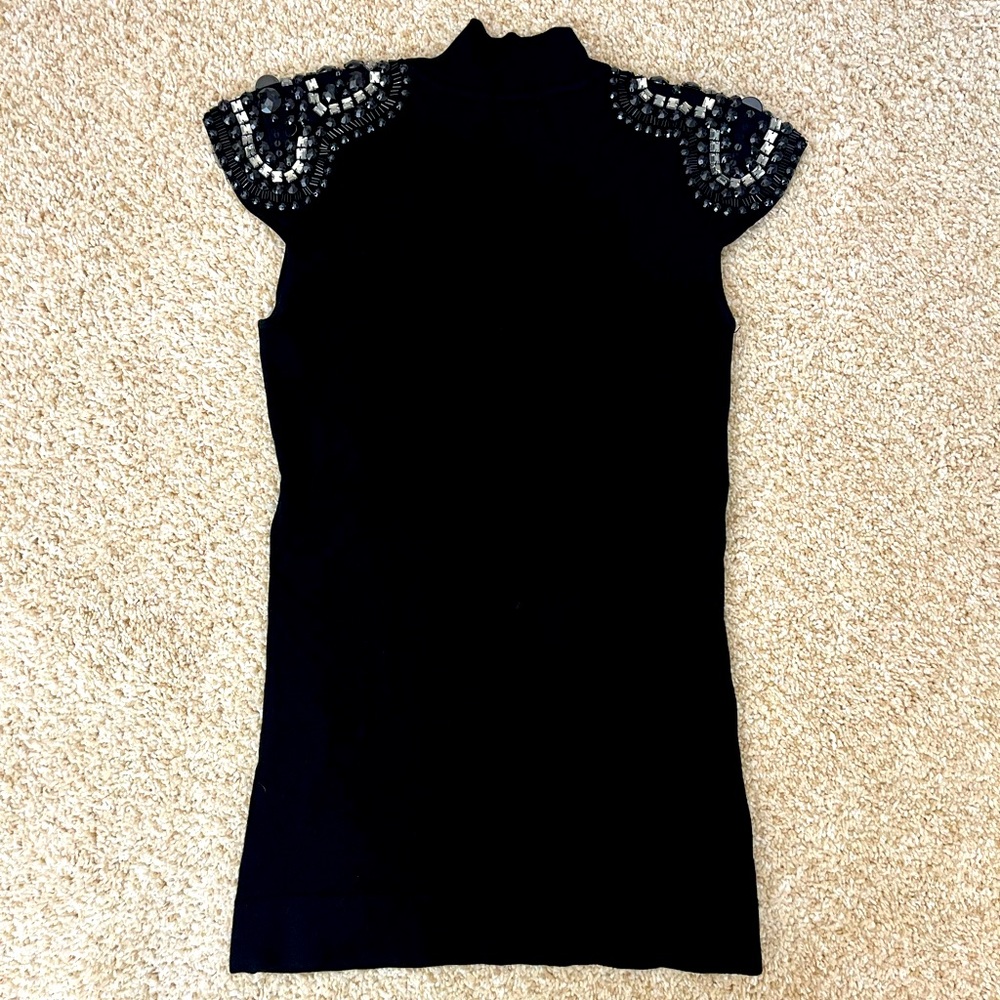 Cache short sleeve sweater Size Small